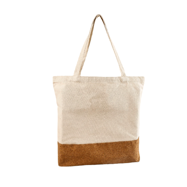 Custom Canvas Tote Bag with Cork Bottom