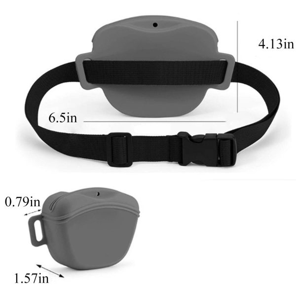 Silicone Dog Treat Training Waist Bag