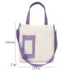 Custom Casual Canvas Shoulder Tote Bag