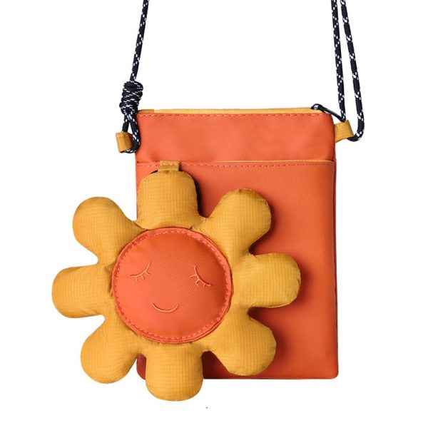 Oxford Sun Pattern Mini Phone Pouch
