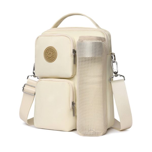 Polyester Waterproof Multi-compartment Shoulder Bag