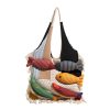 白_1784943614074.jpg Tote Bag With Tassel Splicing Design