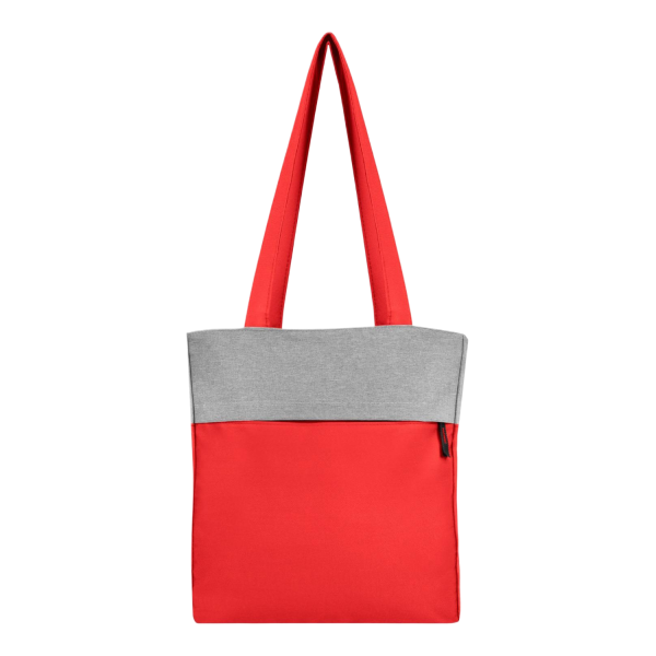 红_1785122601424.png Polyester Shopping Foldable Tote Bag