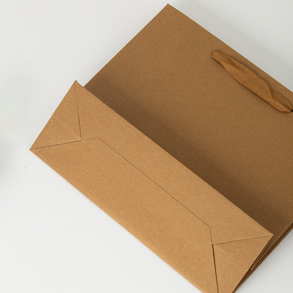 Kraft Paper Shopping Bag with Handles