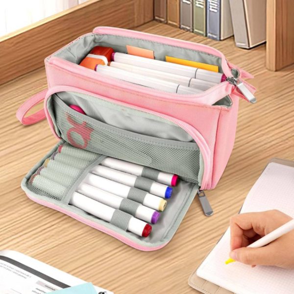细节2_1786345053397.jpg Oxford Cloth Large Capacity Window View Pencil Case