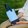 Canvas Printed Water Bottle Pouch