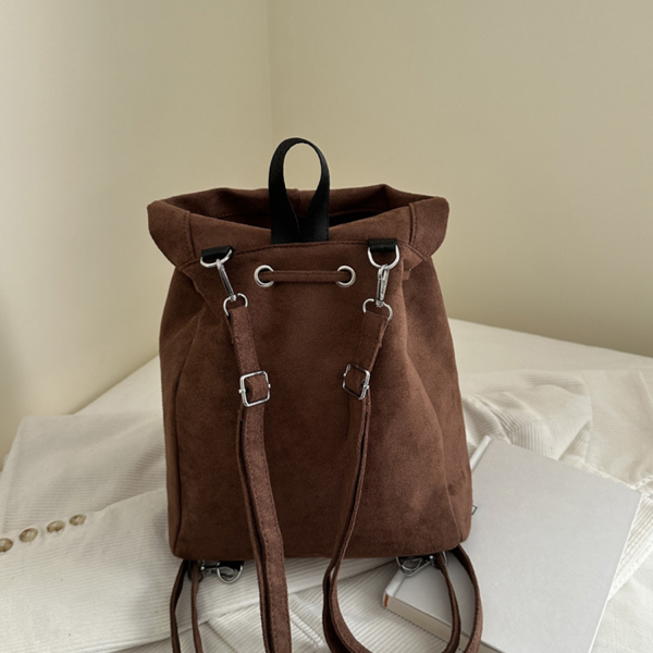 细节5_1786803741297.png Faux Suede Drawstring Backpack