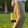 Canvas Printed Water Bottle Pouch