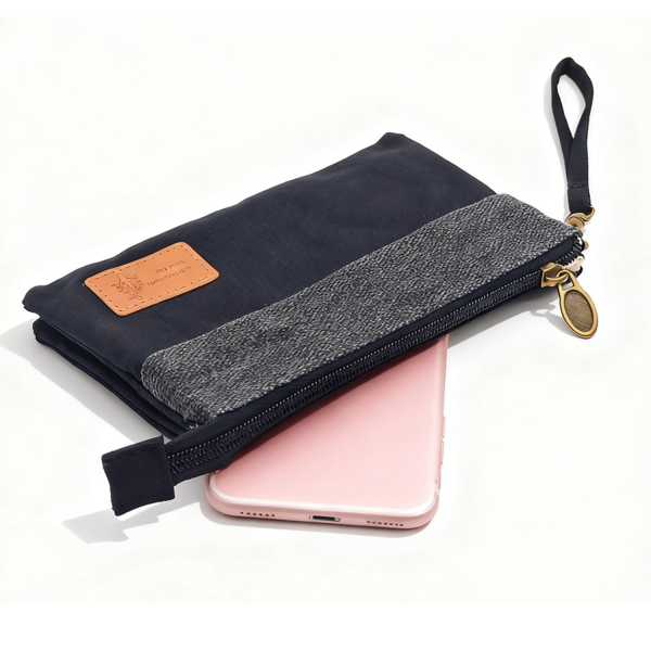 Cotton Multi-Layer Cosmetic Hand Pouch