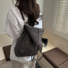 细节_1786803723921.png Faux Suede Drawstring Backpack