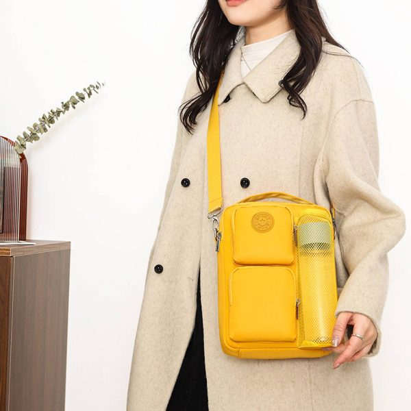 Polyester Waterproof Multi-compartment Shoulder Bag