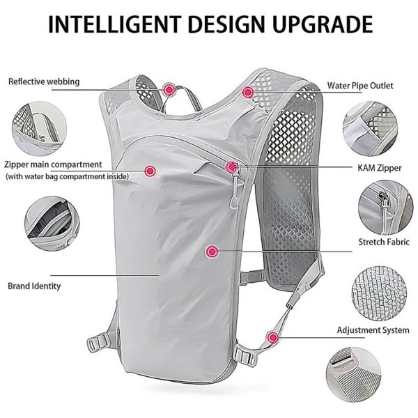 细节图5_1784595302663.jpg Polyester Breathable Sports Hydration Backpack