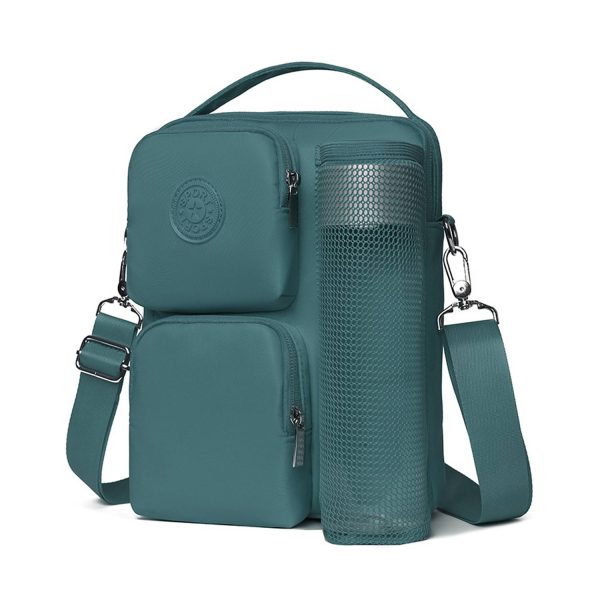 Polyester Waterproof Multi-compartment Shoulder Bag