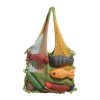 绿_1784943626880.jpg Tote Bag With Tassel Splicing Design
