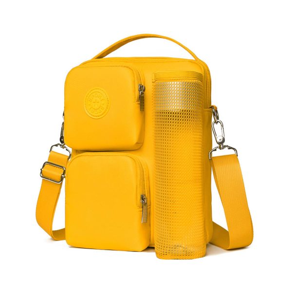 Polyester Waterproof Multi-compartment Shoulder Bag