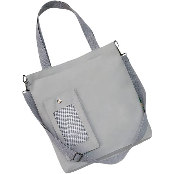 Custom Casual Canvas Shoulder Tote Bag