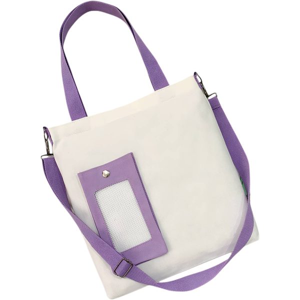 Custom Casual Canvas Shoulder Tote Bag