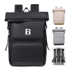 Waterproof Roll-Top Travel Backpack with Luggage Sleeve