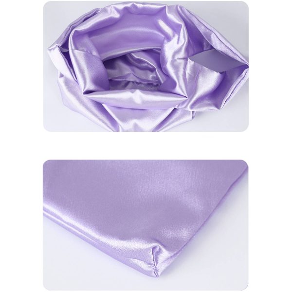 123_1784729722145.jpg Faux Silk Wristlet Bag