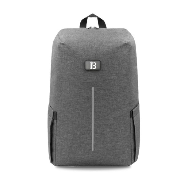 Recycled Travel Computer Backpack with Reflective Strip