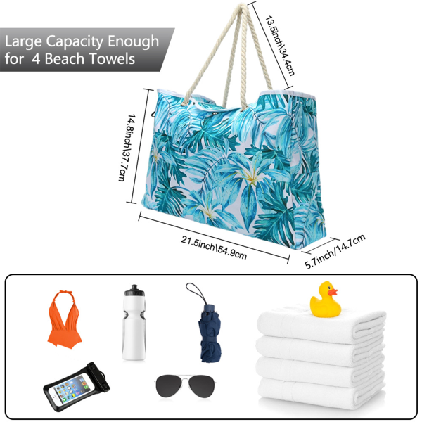 Breathable Beach Tote Bag