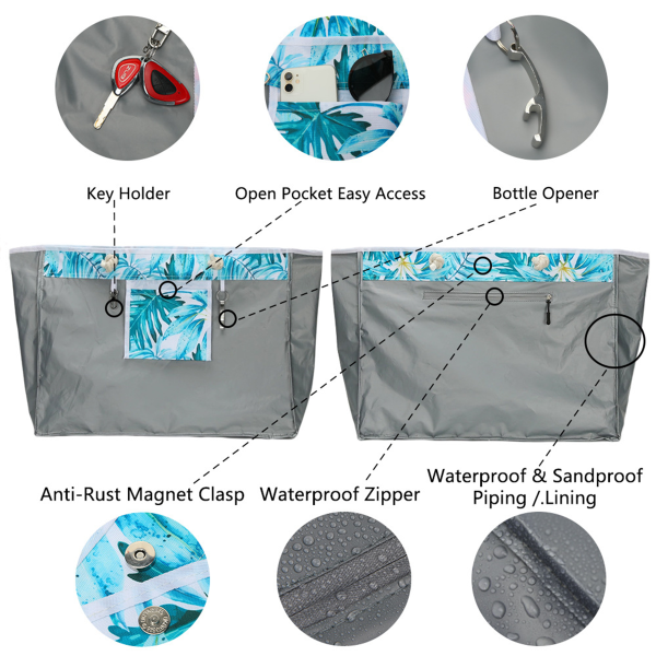 Breathable Beach Tote Bag
