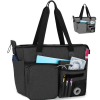 308222419.png Oxford Multiple Pocket Work Tote Bag