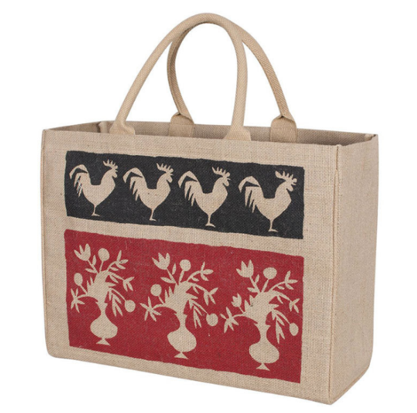 Knitted Beach Jute Handbag