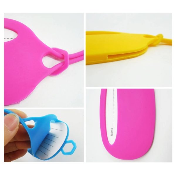 46750257.jpg Oval Silicone Luggage Tag for Travel