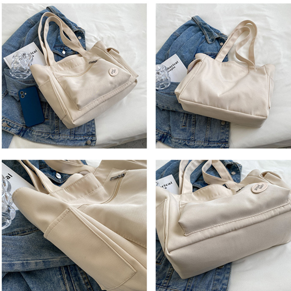 Canvas Lightweight Tote Bag for Travel