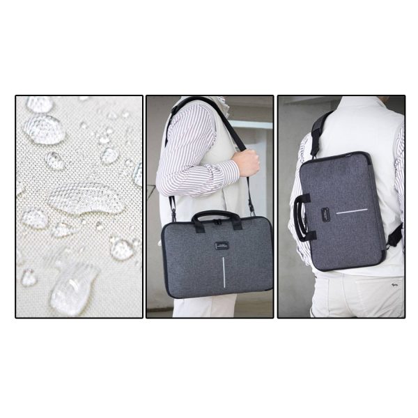 5_1787587477038.jpg Waterproof RPET Laptop Sleeve with Shoulder Strap