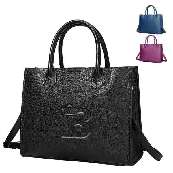 NYA18_1788765500842.jpg Genuine Leather Square Tote Bag