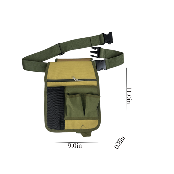 Oxford Cloth Multi-Pocket Tool Waist Bag