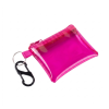 Transparent PVC Coin Purse with Keychain