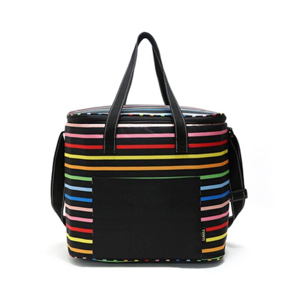 7_1786526155184.jpg 28L Oxford Cloth Striped Insulated Cooler Bag
