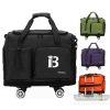 AD869_1792031202893.jpg Foldable Large Capacity Spinner Wheel Travel Bag
