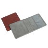 PU Leather Card Registration Insurance Holder