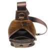 Genuine Leather Crossbody Chest Bag