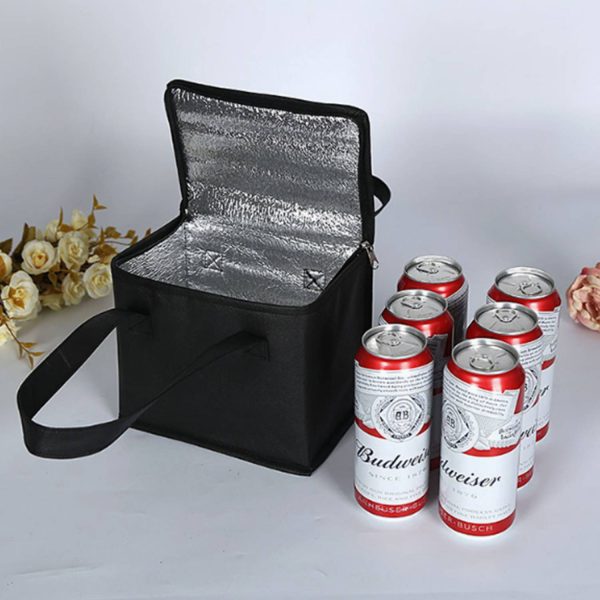 6 Can Non‑Woven Insulated Cooler Bag