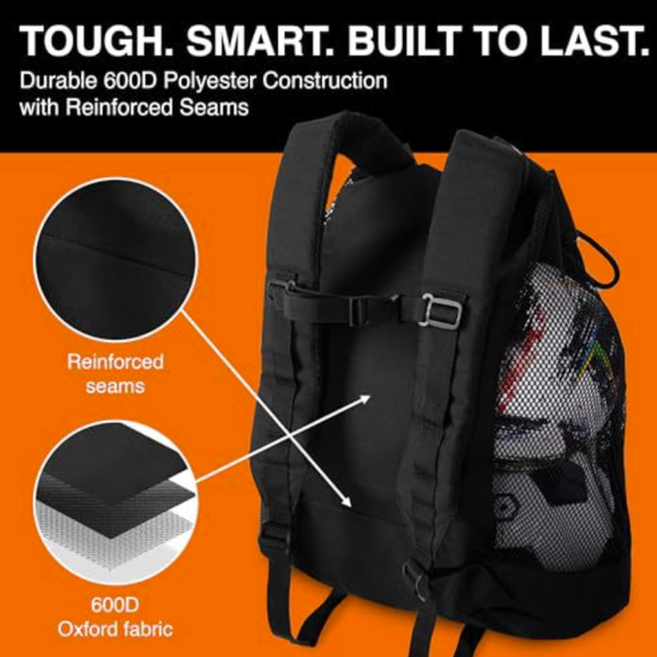 Mesh Sports Drawstring Backpack