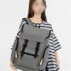 Large Capacity Flap-Top Travel Laptop Backpack