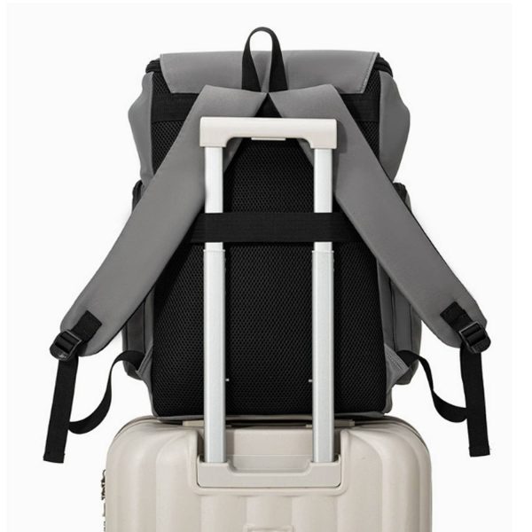 Large Capacity Flap-Top Travel Laptop Backpack
