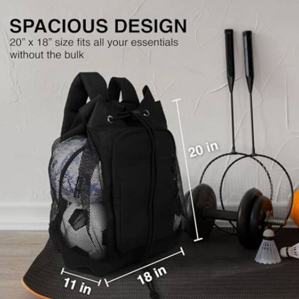 Mesh Sports Drawstring Backpack
