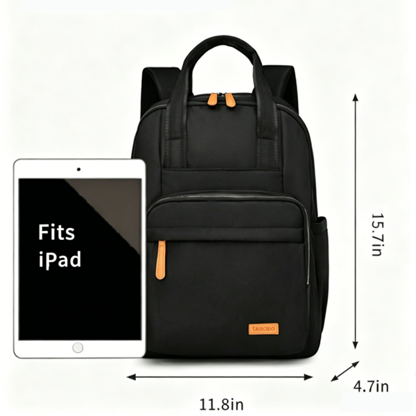尺寸_1788339918095.png Multi Pocket Canvas Travel Backpack