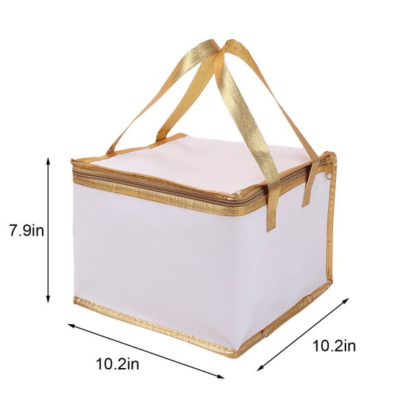 Non Woven Insulated Cooler with Zipper Closure