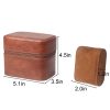 Pu Leather Watch Box with Zipper