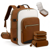 棕色_1788156718951.png 40L Travel Backpack with 3 Packing Cubes