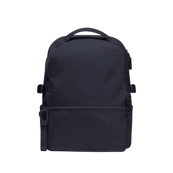 浅灰_1787542535232.jpg 22L Nylon Water Resistant Backpack w/ Multiple Compartments