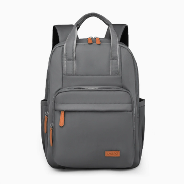 灰色_1788339879215.png Multi Pocket Canvas Travel Backpack