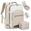 白色_1788156703227.png 40L Travel Backpack with 3 Packing Cubes
